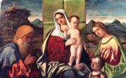 Madonna col bambino, S. Anna e Gioacchino e S. Giovannino 