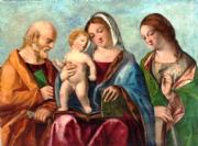 Madonna col bambino e i santi Pietro e Caterina d'Alessandria
